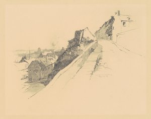 Blízko Hope Gate, Quebec od Charles H. Woodbury
