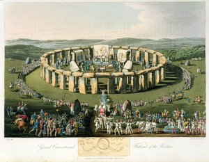Velký konvenční festival Britů, akvatintovaný a hospoda. Robert Havell (1769-1832) 1815 (akvatinta) od Charles Hamilton Smith