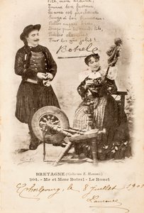 Stará pohlednice / Le Rouet / Bretaň / Francie od Augustus Kollner