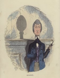 Spoony (barevné rytí) od Charles Henry Bennett