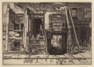 The Condemned Tenement, NY od Charles Henry White