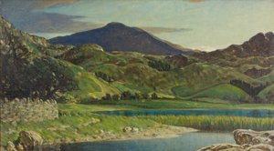 Watendlath Tarn, poblíž Keswick, 1919 od Charles John Holmes