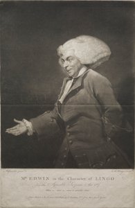 Pan Edwin v postavě Lingo od Charles Howard Hodges
