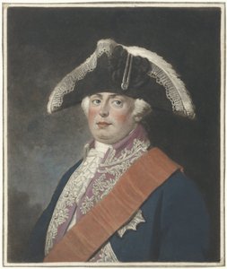 Portrét pruského krále Fridricha Viléma II od Charles Howard Hodges