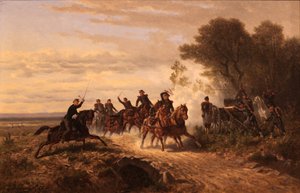 Stará baterie od Vaud od Charles Humbert