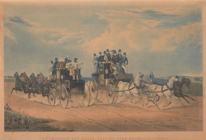 Koučování: Brighton Day Mails, předávání Hookwood Common od Charles Hunt