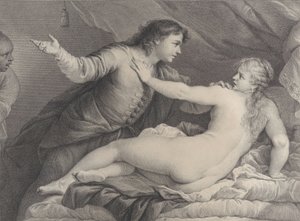 Tarquin a Lucretia, 1752. od Charles Hutin