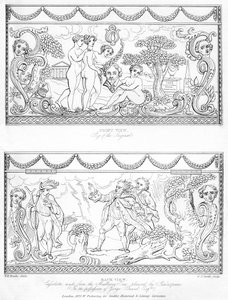 Vyřezávaná kazeta vyrobená ze dřeva Shakespearovy moruše, 18. století, 1840