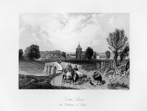 Trotton, Sussex, rodiště Otwaye, 1840 od Charles J. Smith
