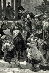 London Water Supply - Skica na dusný den od Charles J. Staniland