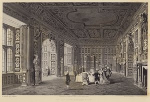 The Gilt Room, Holland House od Charles James Richardson