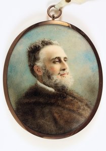 Generálporučík Arthur Cavendish Bentinck (smalt) od Charles James Turrell