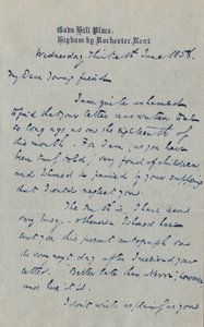 Dopis Francisi G. Waughovi, 30. června 1858 od Charles John Huffam Dickens