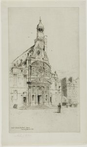 St. Etienne du Mont, Paříž