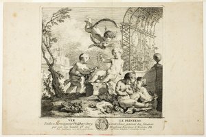 Jaro, první deska z The Four Seasons od Charles Joseph Natoire
