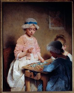Loterijní část Obraz Charlese Chaplina (1825-1891) 1865 Ne. 1,16x0,97 m Rouen, Musee des Beaux Arts