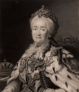 Císařovna Kateřina II., Veliká (rytina)