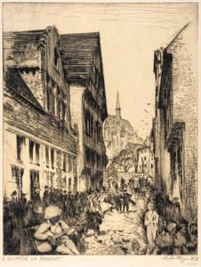 Pohled do Belgie, veletrh v Chicagu od Charles L. Morgan