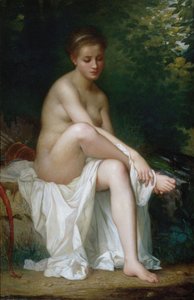 Ismenie, Dianina nymfa od Charles Landelle
