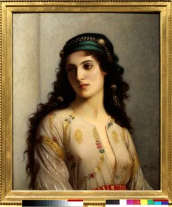 Žid z Tangeru do Maroka. Obraz Charles Landelle (1812-1908)
