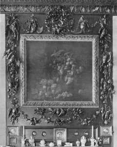 Gibons Carving v přijímacím pokoji od Charles Latham