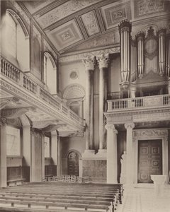 Greenwichská nemocnice, interiér kaple od Charles Latham
