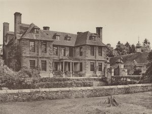 Groombridge Place, Sussex, západní fronta od Charles Latham