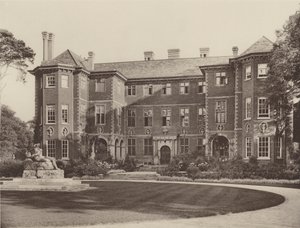 Ham House, Petersham, vstupní průčelí od Charles Latham