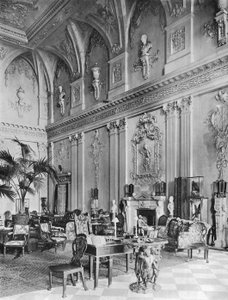 Ragley Hall: Ragley: Velký sál, severní strana od Charles Latham