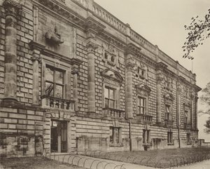 Hrad, Nottingham, východní fronta od Charles Latham