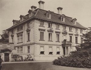 Thorpe Hall, Peterborough, jižní fronta od Charles Latham