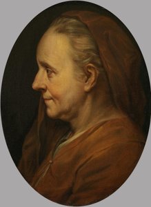 Poprsí starší ženy od Charles Le Brun