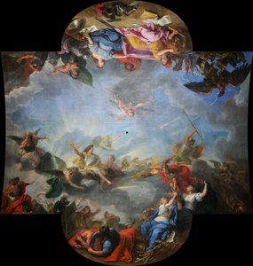 Dobytí města a citadely Gentu za šest dní, 1678 od Charles Le Brun