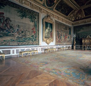 Salon De Mars ve Versailles, 17. století od Charles Le Brun