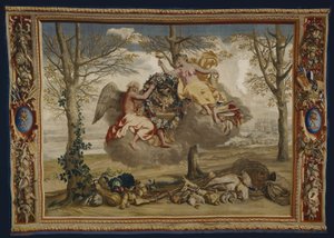 Zima, z The Seasons od Charles Le Brun