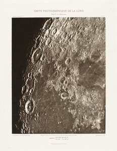 Carte photographique de la lune, planche I.A (Fotografická mapa Měsíce, deska I.A),11. října 2012 od Charles le Morvan