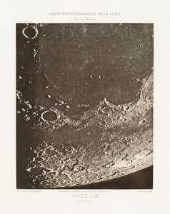 Carte photographique de la lune, planche XVIII.A (Fotografická mapa Měsíce, deska XVIII.A),20. října 2013 od Charles le Morvan