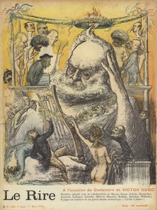 Sto let od narození Victora Huga, ilustrace pro Le Rire od Charles Leandre