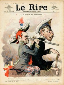 Obálka „“Le Lire“, Satirický v barvách od Charles Leandre