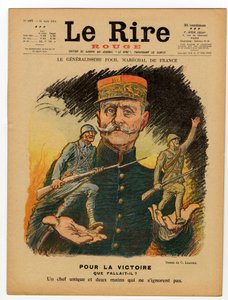 Obálka „“Le Lire rouge“, Satirický v barvách od Charles Leandre
