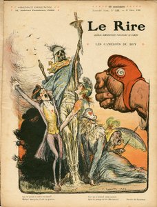 Obálka „“The Laughter““, číslo 321, Satirical en Couleurs od Charles Leandre