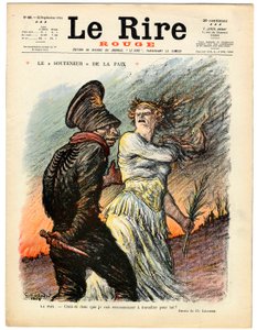 Obálka „“The Red Laughter“, Satirical in Colors od Charles Leandre