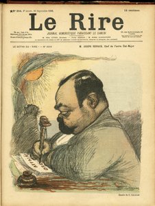 Ilustrace Charlese Leandra (1862-1934) pro obálku Le Rire od Charles Leandre