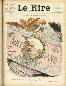 Ilustrace Charlese Leandra (1862-1934) pro obálku Le Rire od Charles Leandre