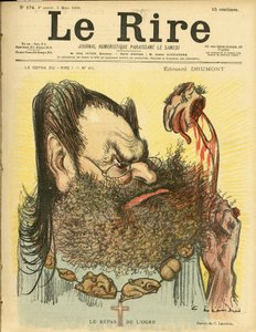 Ilustrace Charlese Leandra (1862-1934) pro obálku Le Rire od Charles Leandre