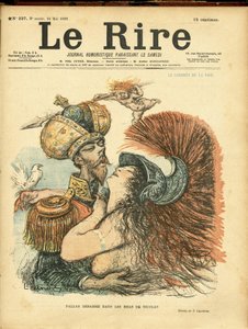 Ilustrace Charlese Leandra (1862-1934) pro obálku Le Rire od Charles Leandre