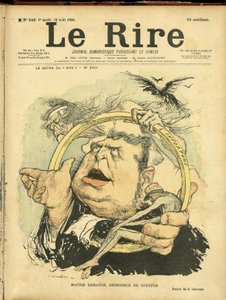 Ilustrace Charlese Leandra (1862-1934) pro obálku Le Rire od Charles Leandre