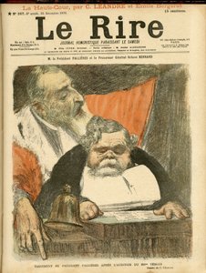 Ilustrace Charlese Leandra (1862-1934) pro obálku Le Rire od Charles Leandre