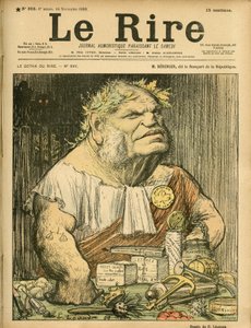 Ilustrace Charlese Leandra (1862-1934) pro obálku Le Rire, č. 263 od Charles Leandre