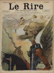 Paul Deroulede, ilustrace pro Le Rire od Charles Leandre